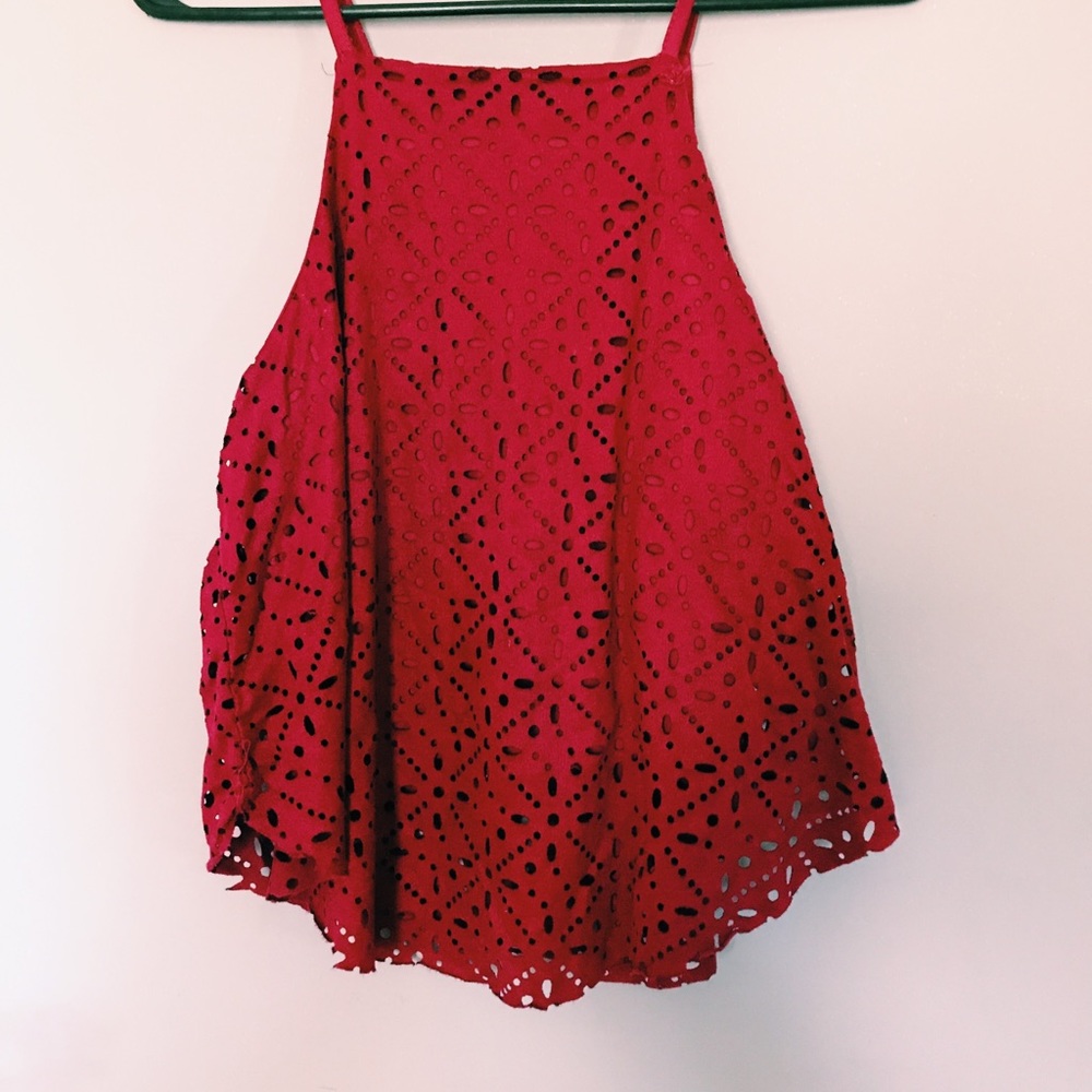 Crochet tank top